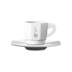 Bialetti Set Da 4 Tazzine Ottagonali
