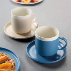 Alternative view of Bialetti SET 2 TAZZE CAPPUCCINO CON PIATTINO