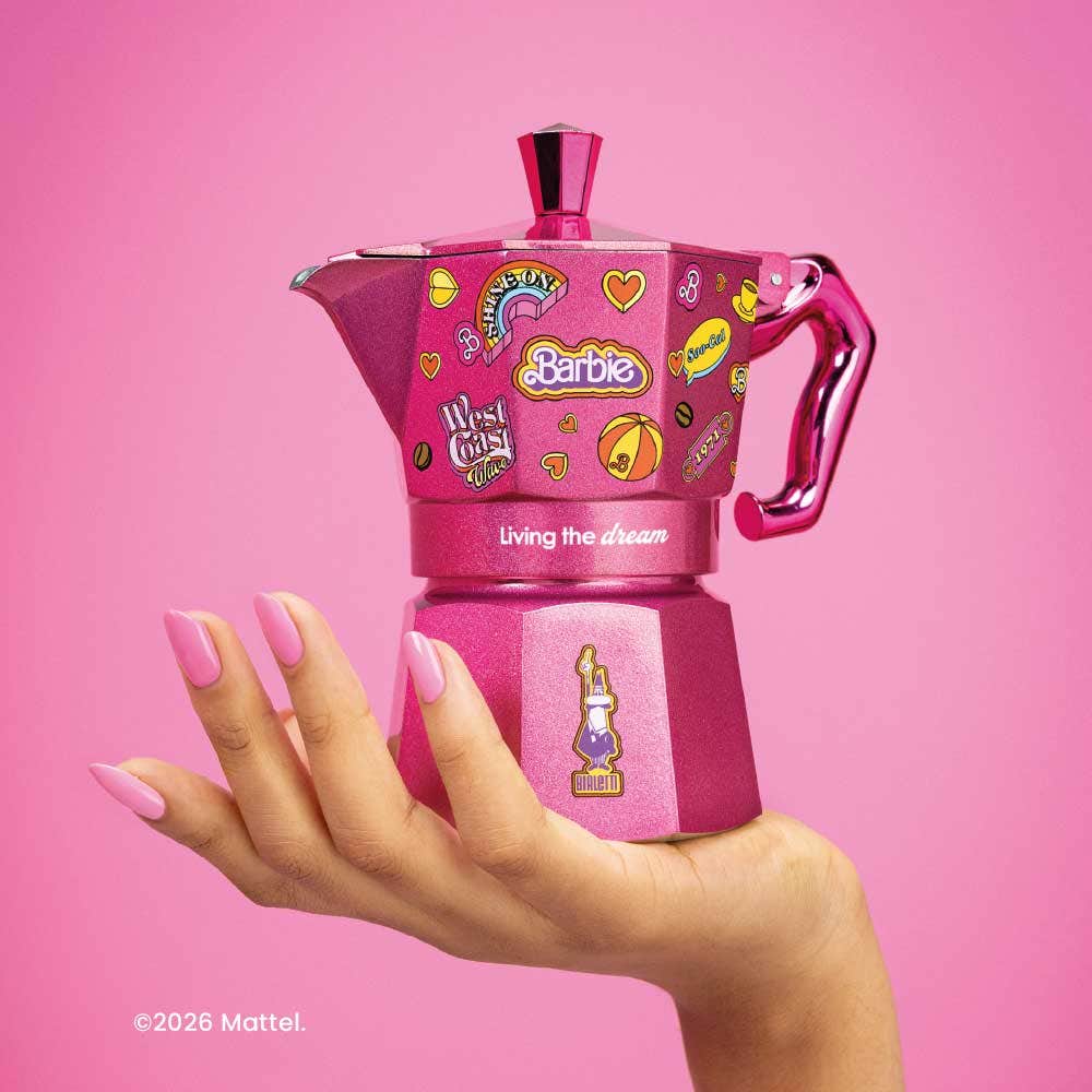 Bialetti Moka Express Barbie 3 Tazze