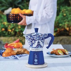 Alternative view of Bialetti Set Moka Express Blu Mediterraneo 3 Tz E Perfetto Moka Autentico