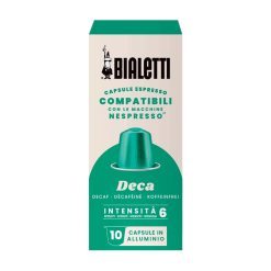 Bialetti Capsule Compatibili Nespresso - Decaffeinato