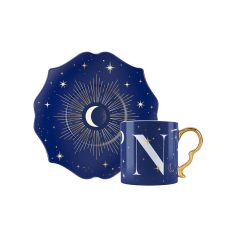 Bialetti Tazzina Con Lettera N - Cielo Stellato