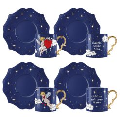 Bialetti Set 4 Tazzine - Cielo Stellato