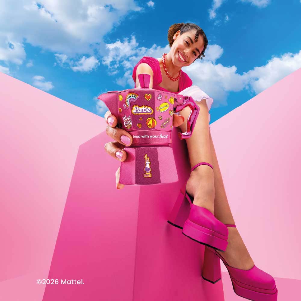 Bialetti Moka Express Barbie 3 Tazze - immagine 3